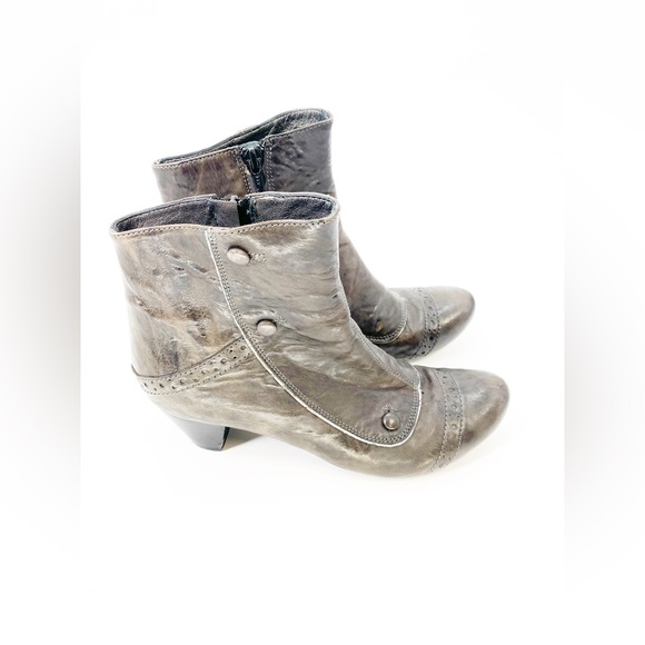 Vic Matie Shoes - Vic Matie Leather Ankle Boots Sz 7